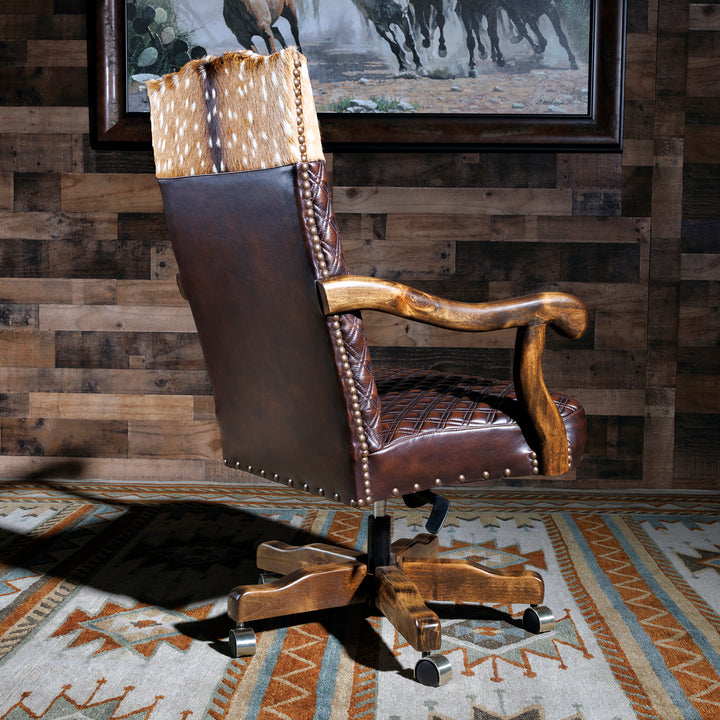 Matador Western Leather Office Chair