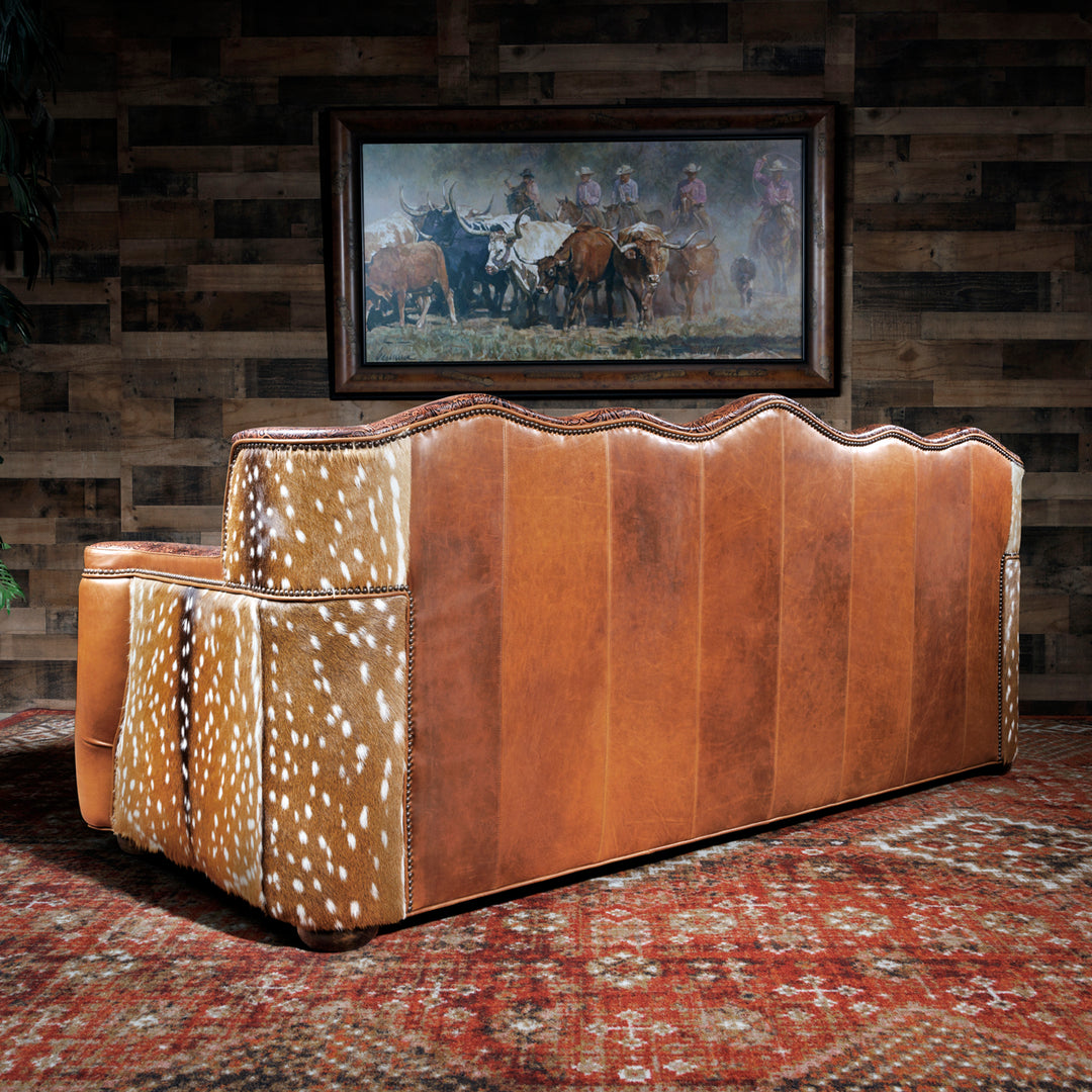 Alamito Western Leather Sofa
