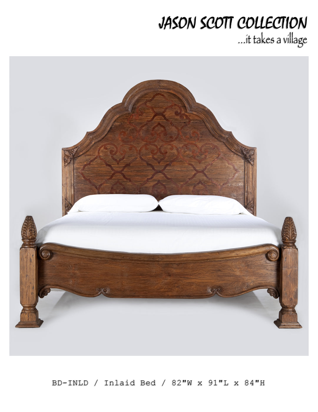 Inlaid Bed