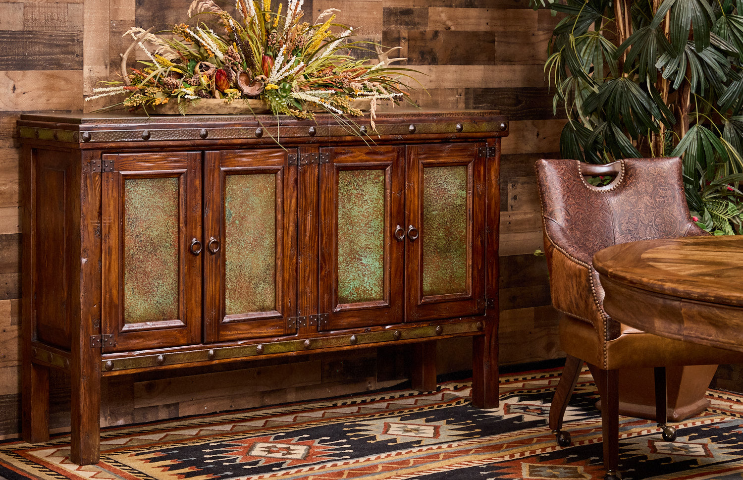 Cobre Verde Rustic Buffet – Hat Creek Interiors, image size:1500x969