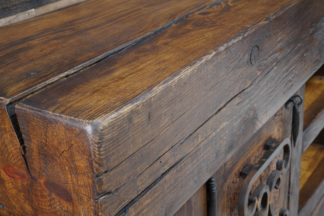 Santa Clara Reclaimed Wood Sofa Table
