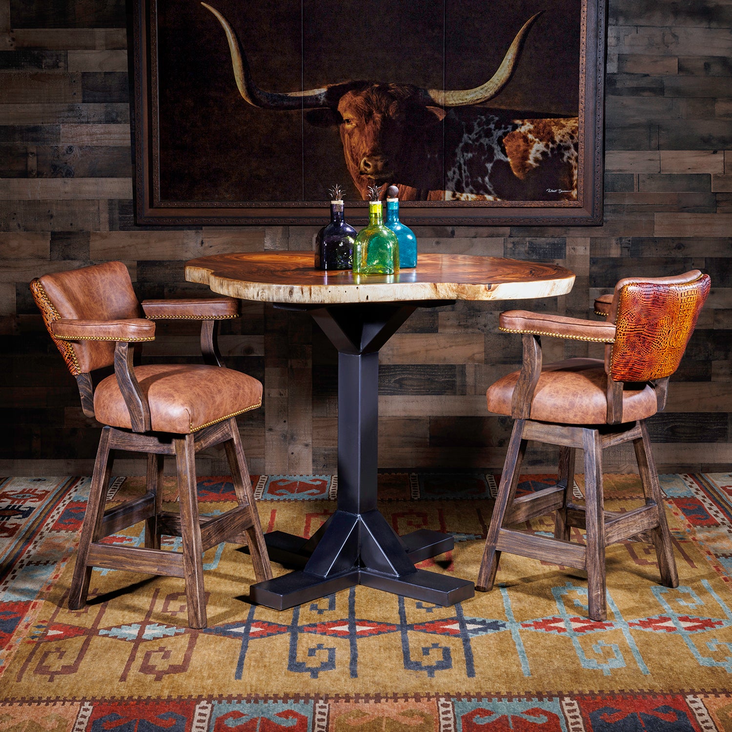 Westwood Live Edge Bar Table – Hat Creek Interiors