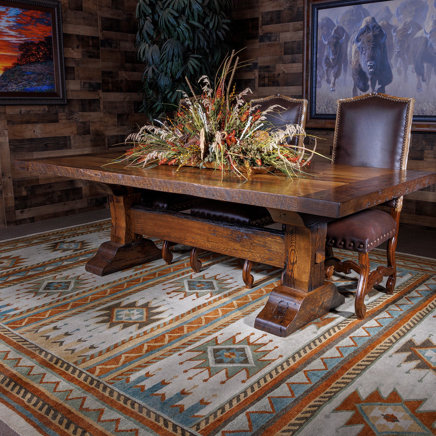 Lexington Dining Table | Classic Wood Dining Tables – Hat Creek Interiors