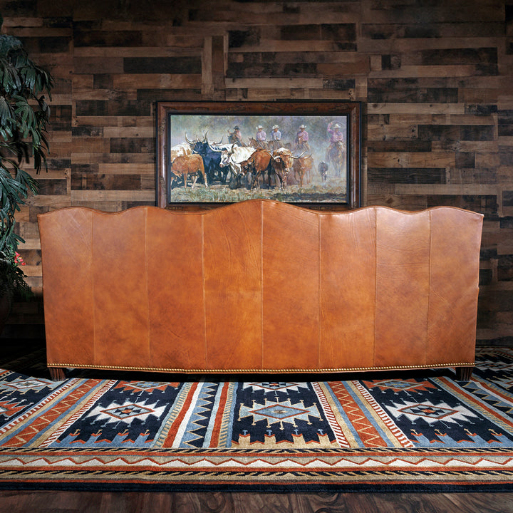 Tanner Western Leather Sofa