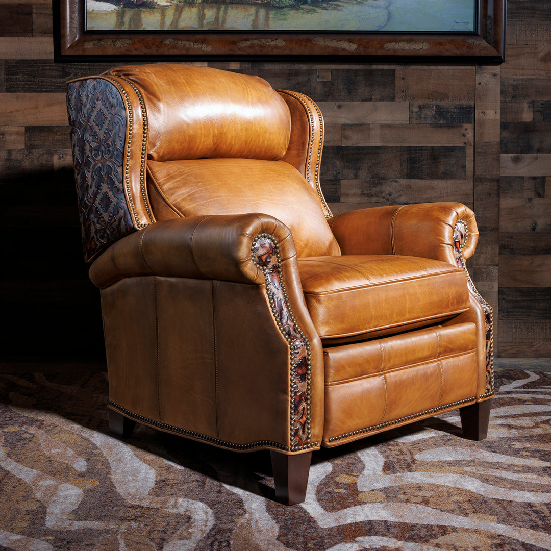 western leather recliners