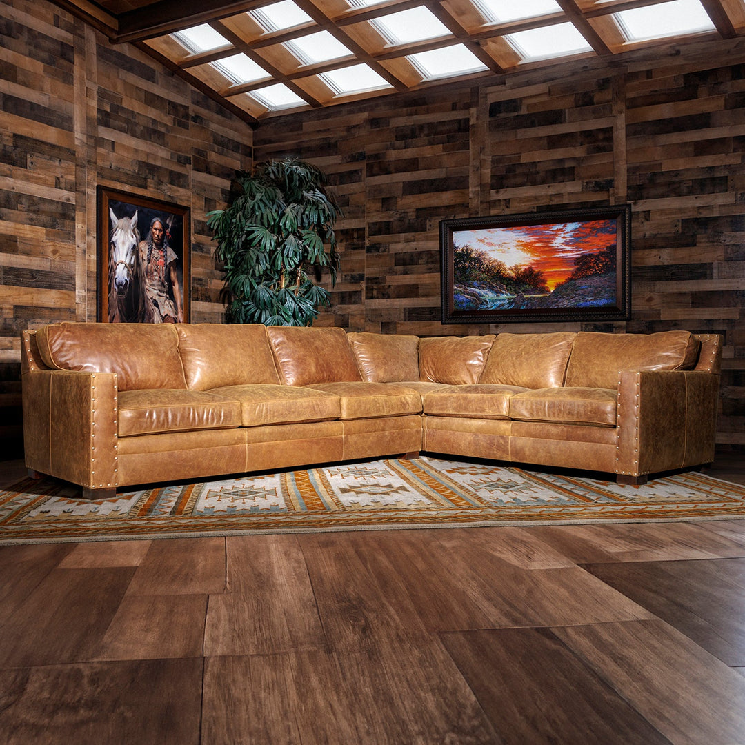 western leather sofas