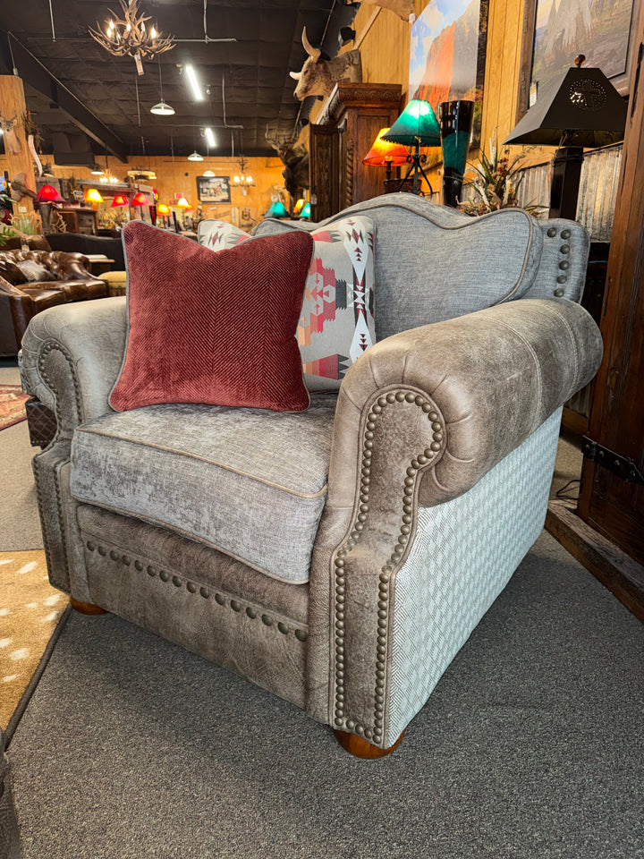 Pendleton Chair & Ottoman