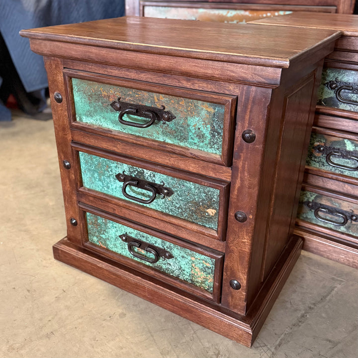 Mariquita Patina Copper Bed Set