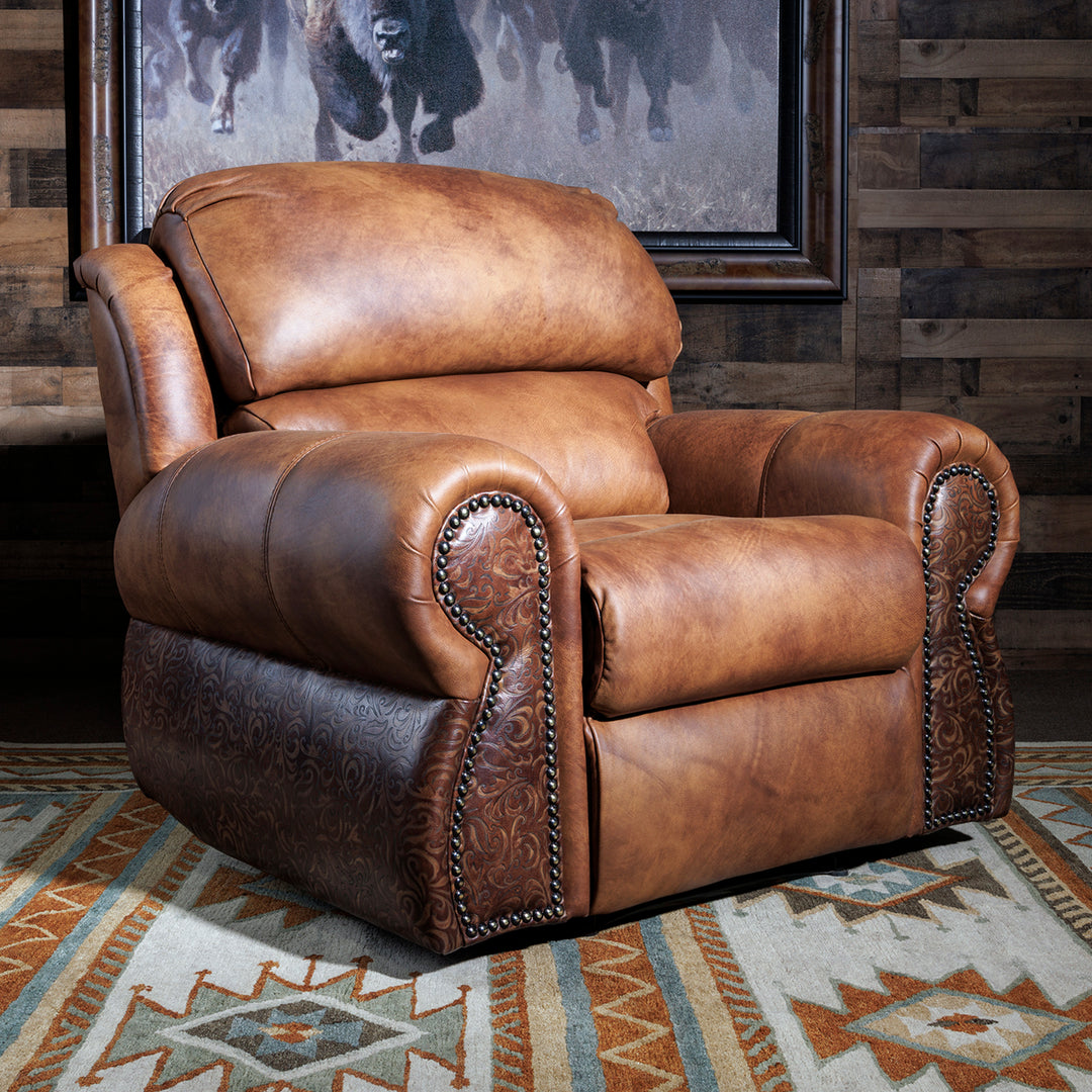 Coralino Legends Leather Recliner - Main Image