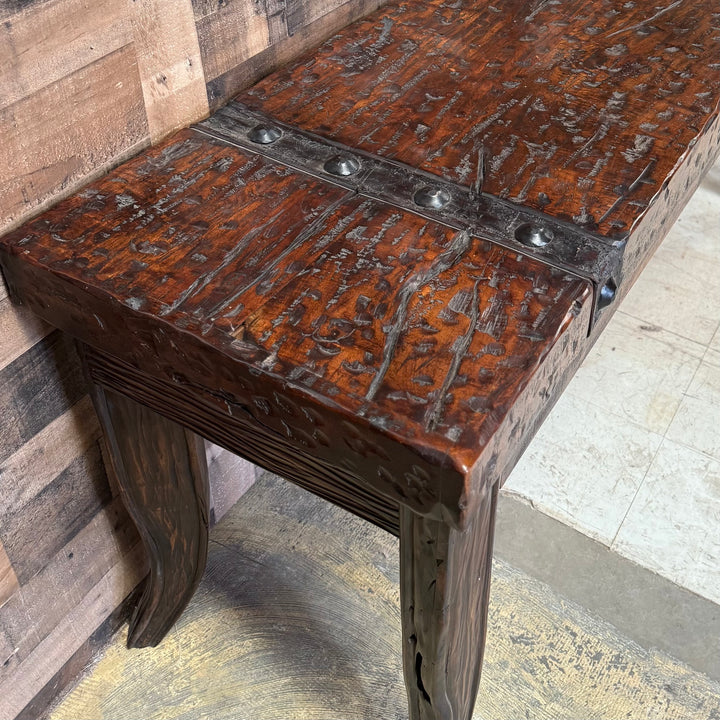 Gustavo Rustic Sofa Table