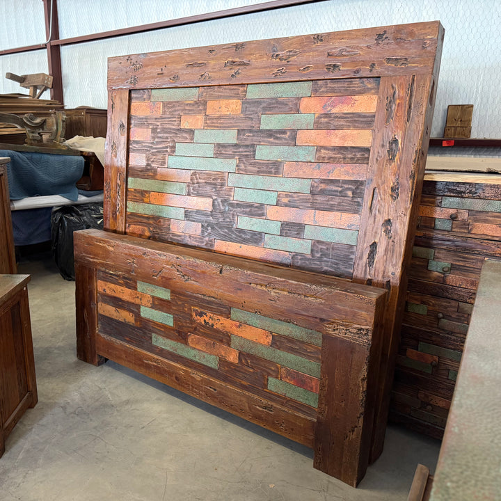 Mariquita Copper Brick Bed Set