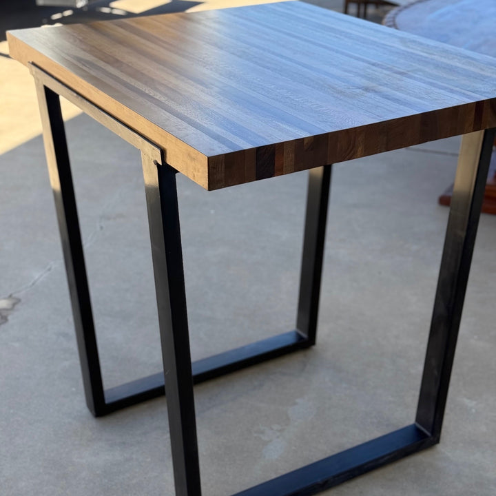 Butcher Block Pub Table
