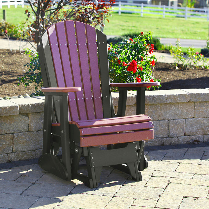 2' Adirondack Poly Glider Chair