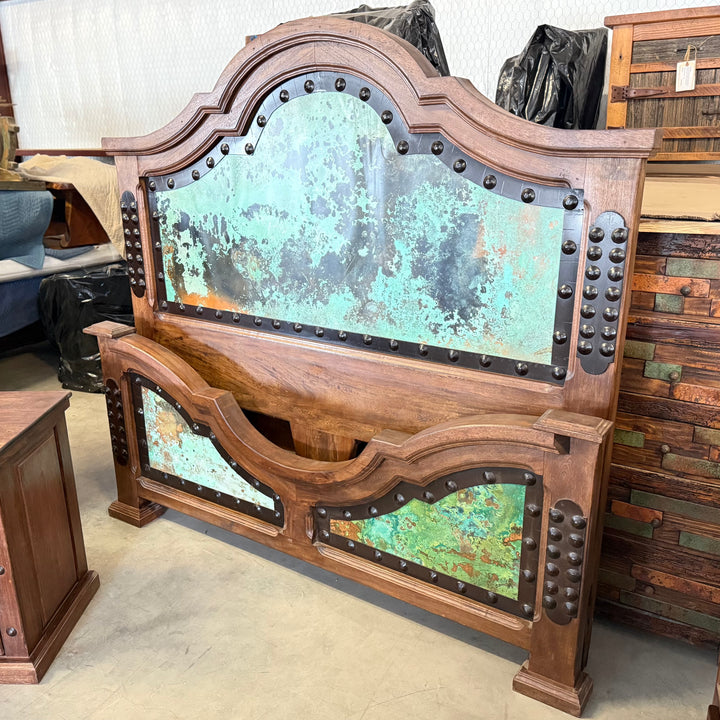 Mariquita Patina Copper Bed Set