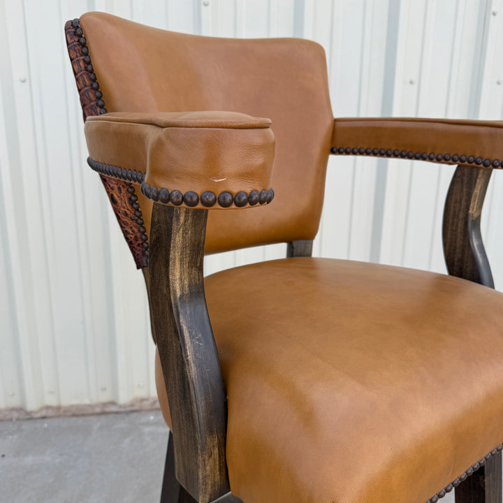 Saddle Croc Bar Stool - Set of 3