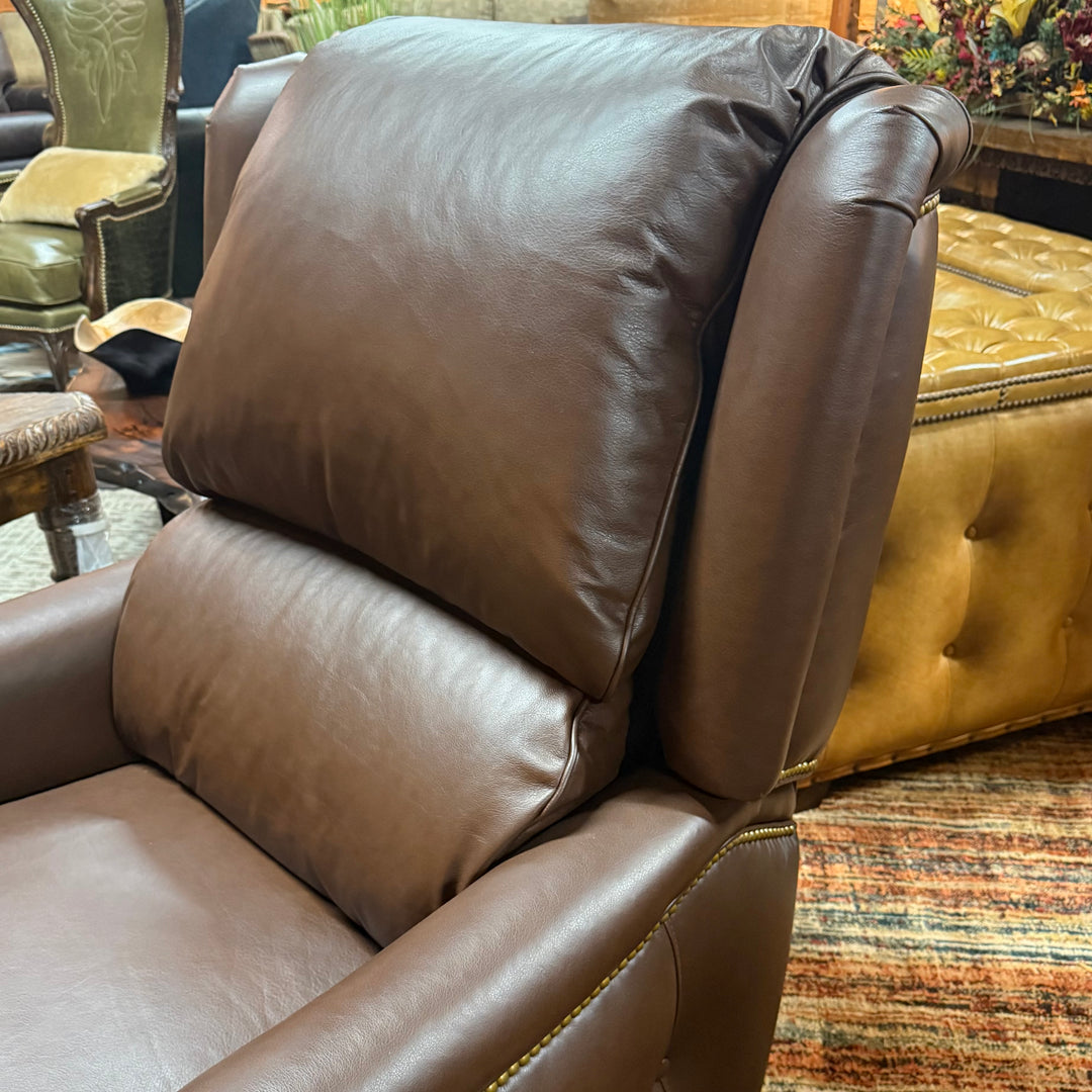 Sundance Western Leather Recliner - Brown