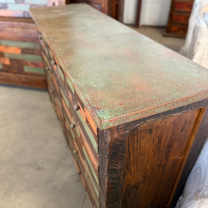 Mariquita Copper Brick Bed Set