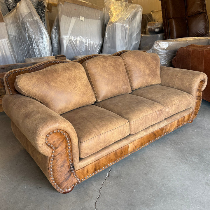 Bradley Western Leather Sofa