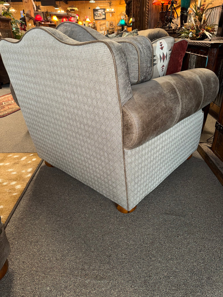 Pendleton Chair & Ottoman