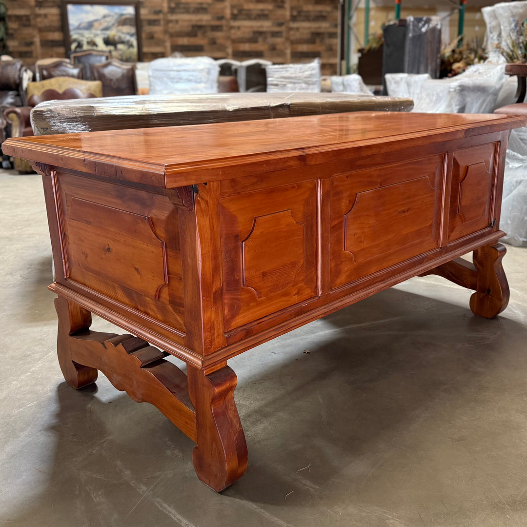 Carved Alder Desk