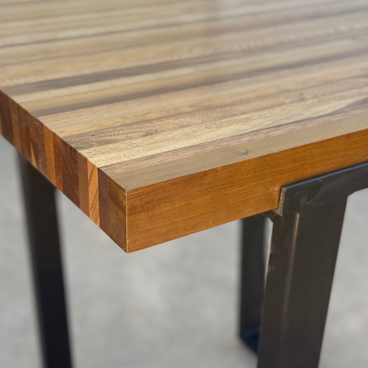 Butcher Block Pub Table