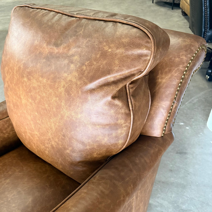 Whitney Leather Swivel Chair