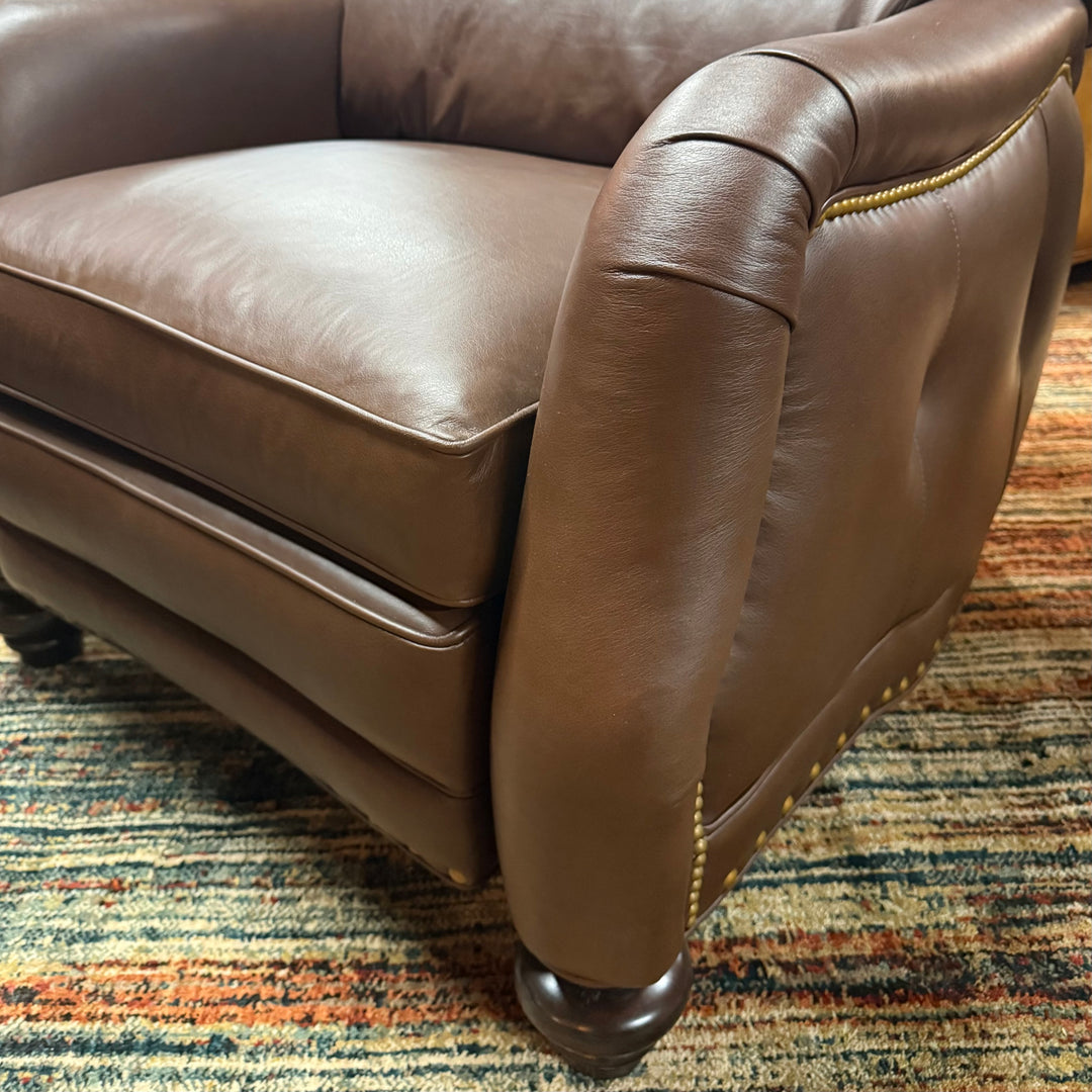 Sundance Western Leather Recliner - Brown