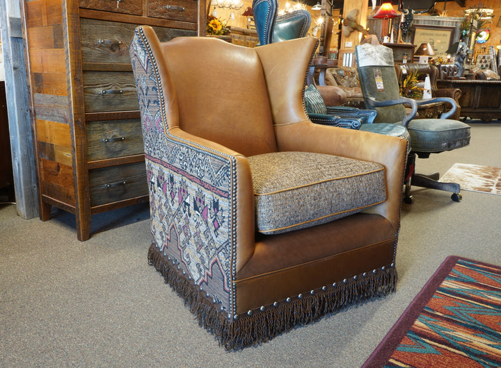 Palomino Leather Swivel Chair