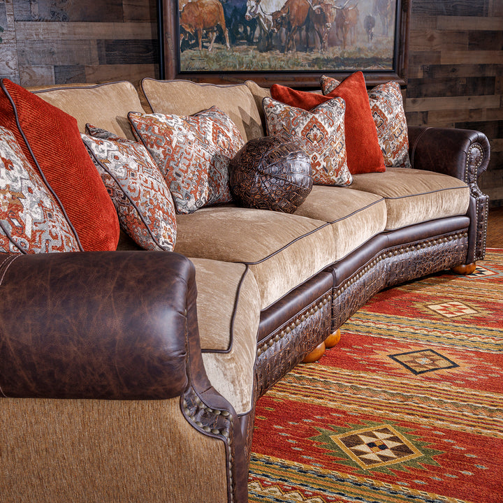 Western Curved Sofa