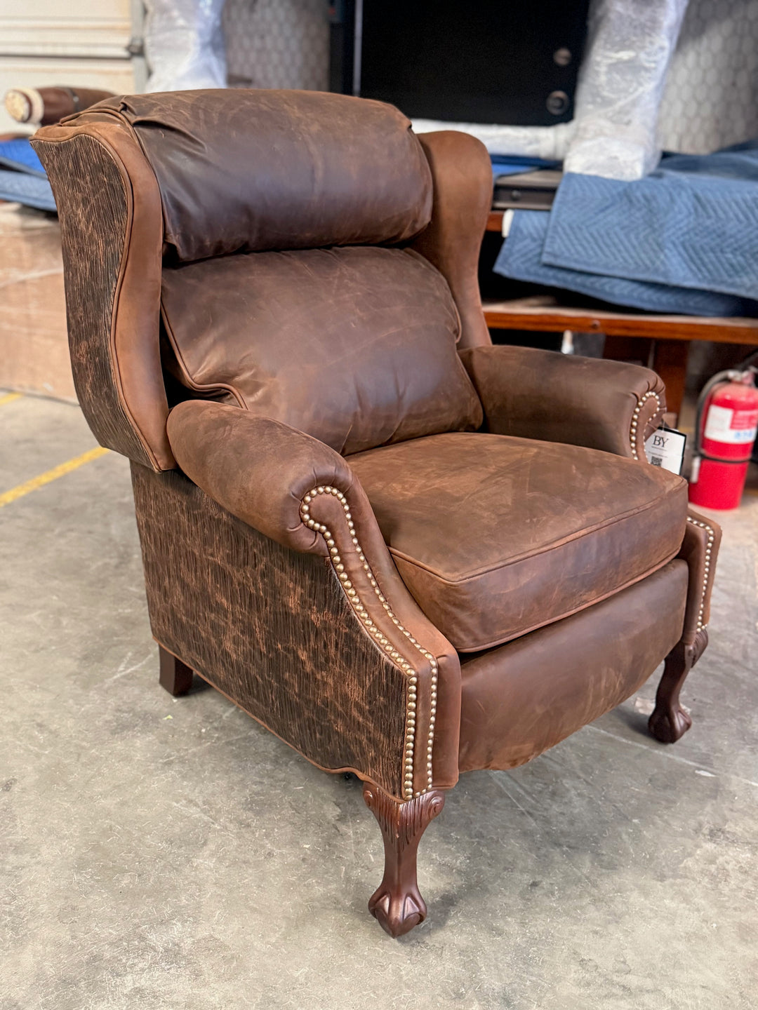Bradington Leather Recliner