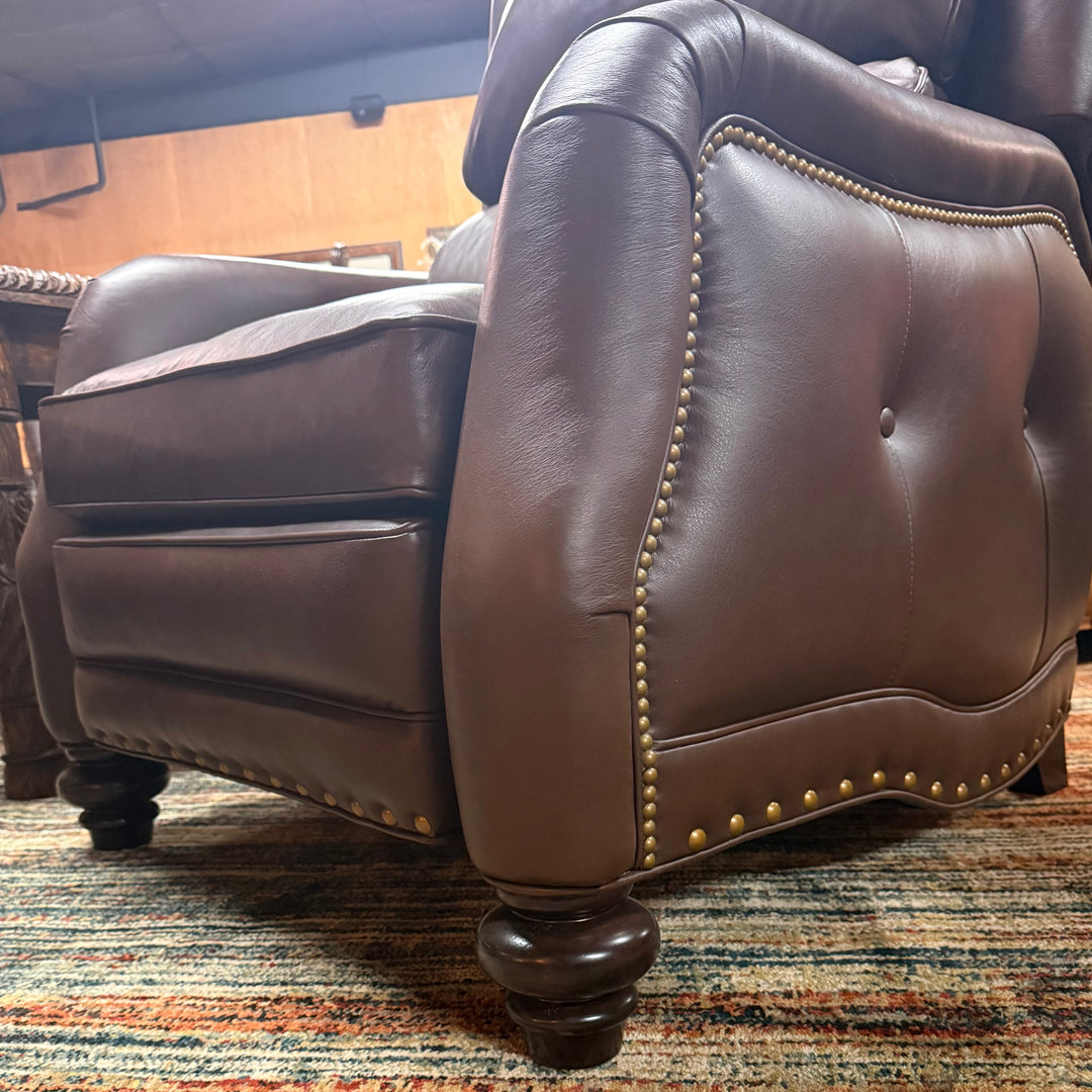 Sundance Western Leather Recliner - Brown