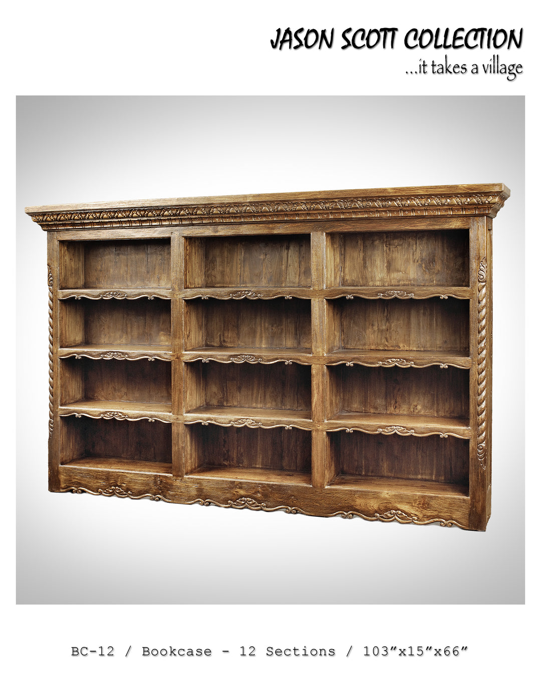 Rustic Bookcases – Hat Creek Interiors