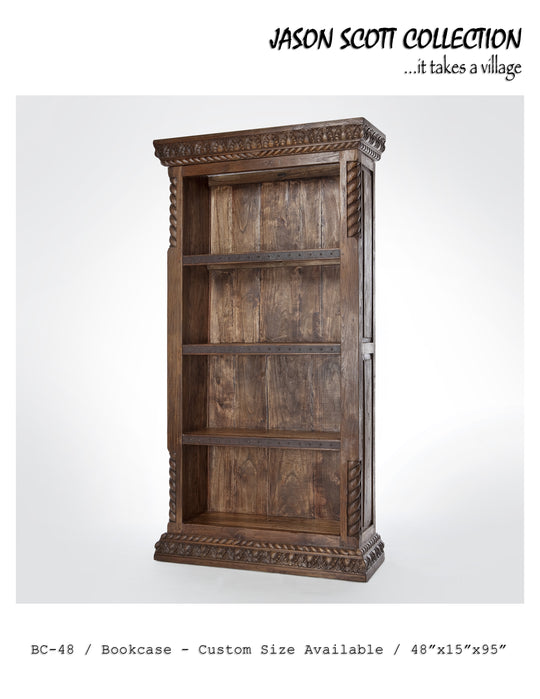 Rustic Bookcases – Hat Creek Interiors