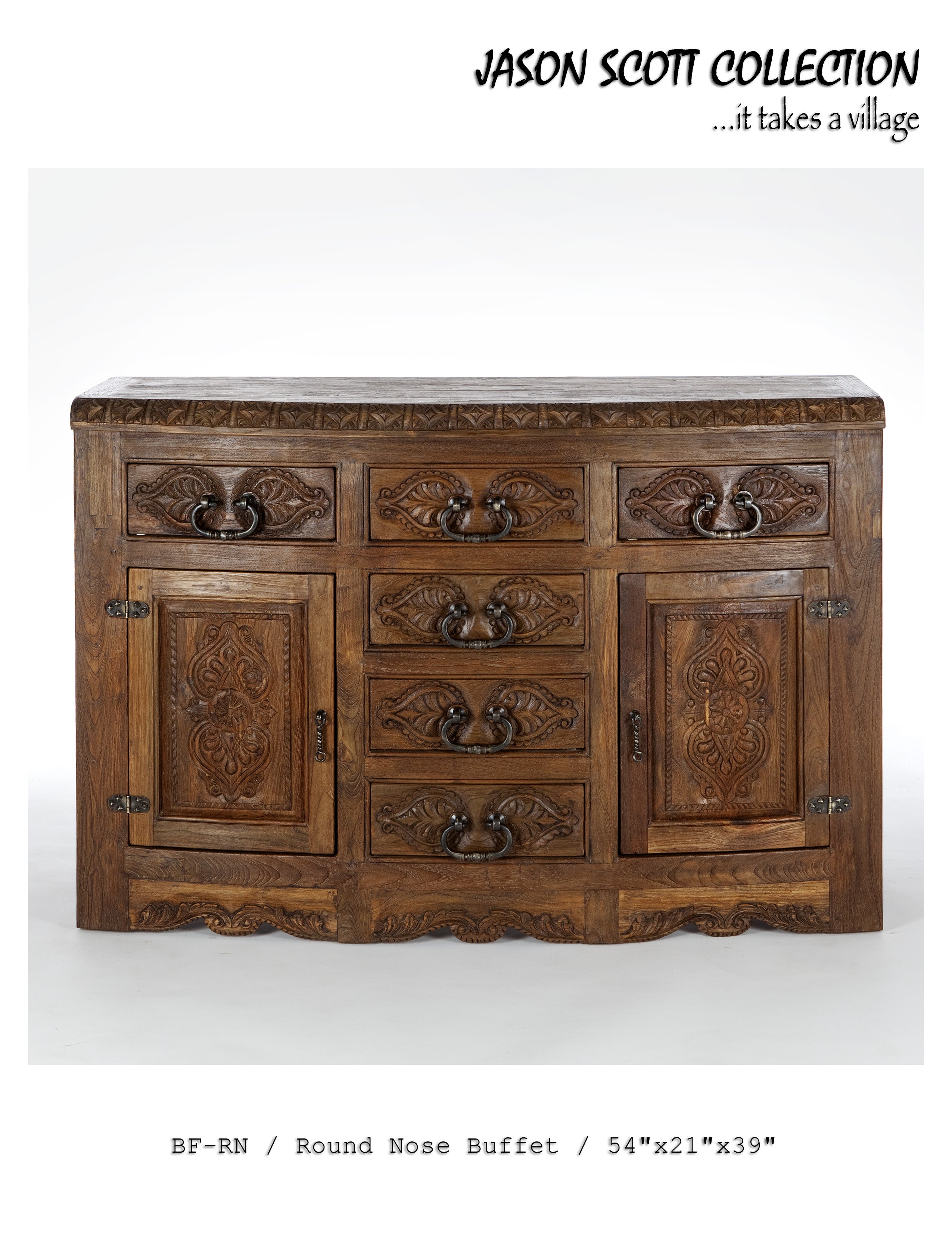 Round Nose Buffet – Hat Creek Interiors