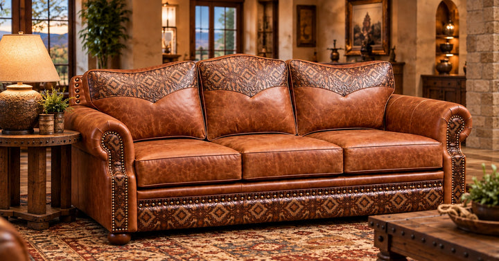 Bosque Ranch Leather Sofa