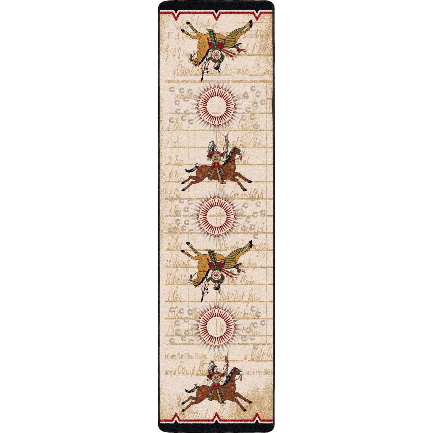 Battle Records Area Rug | Native American Rugs – Hat Creek Interiors