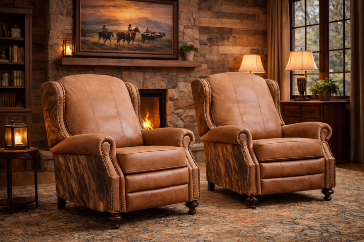 Berlin Western Leather Recliner