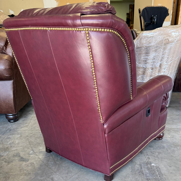 Hancock & Moore Austin Tilt Back Chair with Ottoman