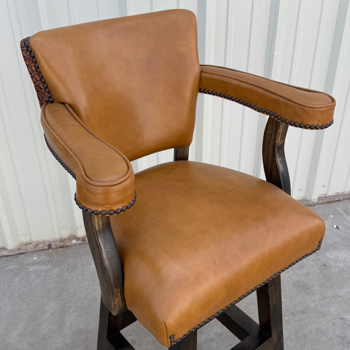 Saddle Croc Bar Stool - Set of 3