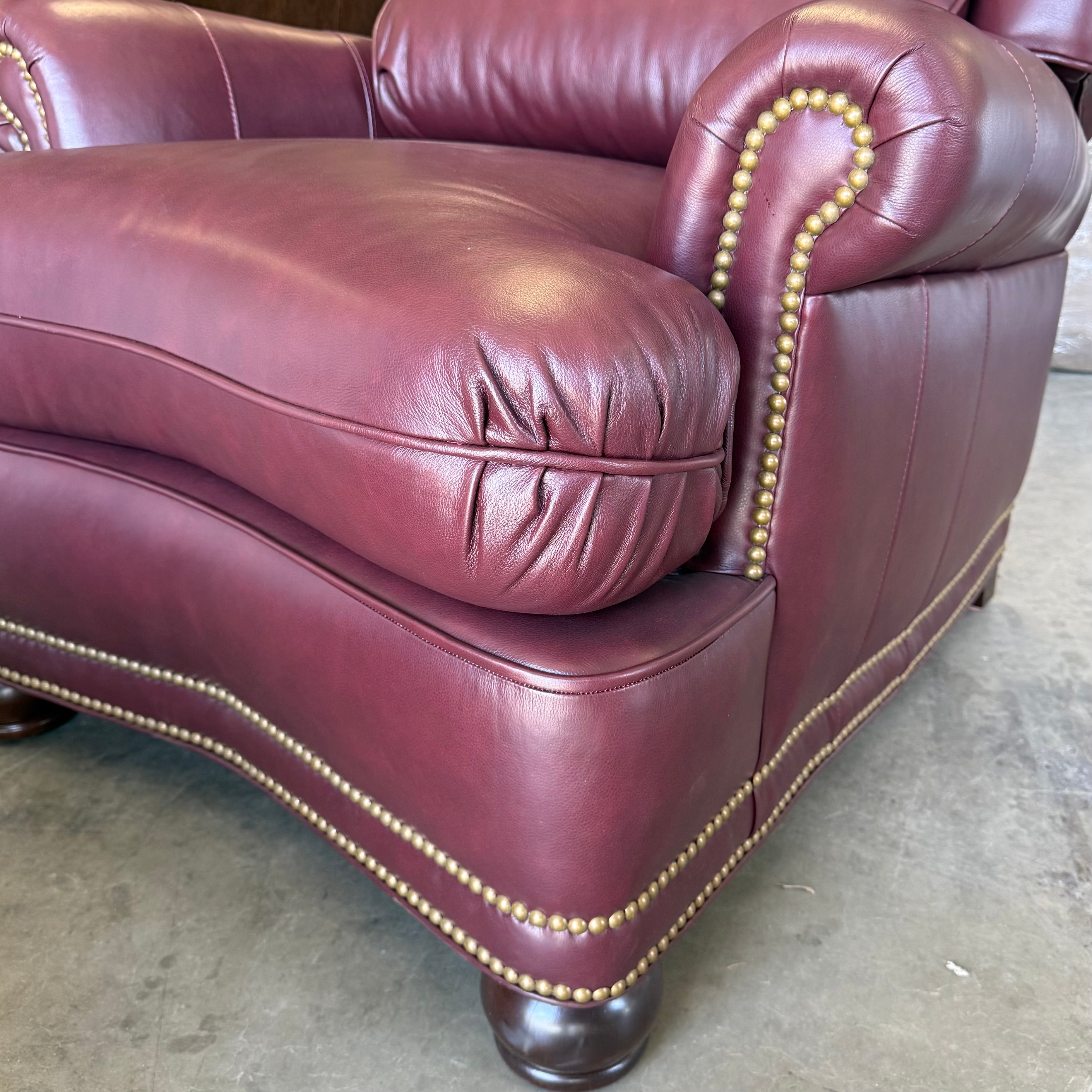 Hancock & Moore Austin Tilt Back Chair with Ottoman – Hat Creek
