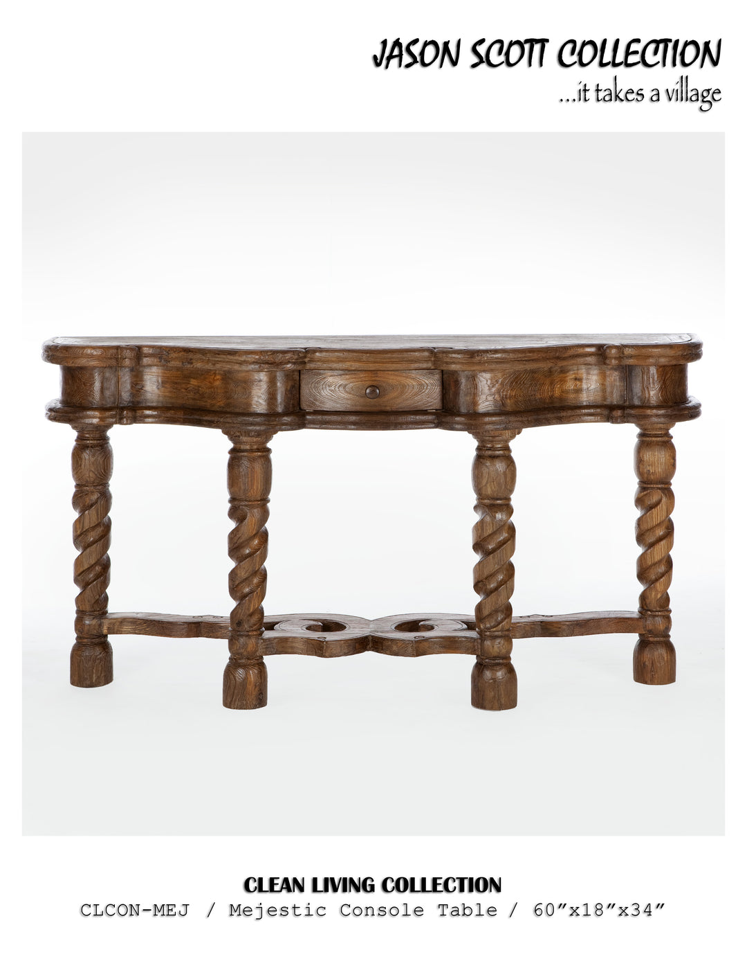 Mejestic Console Table