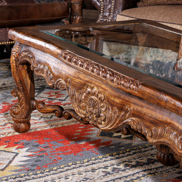 Cadillac Cocktail Table (Glass Top)