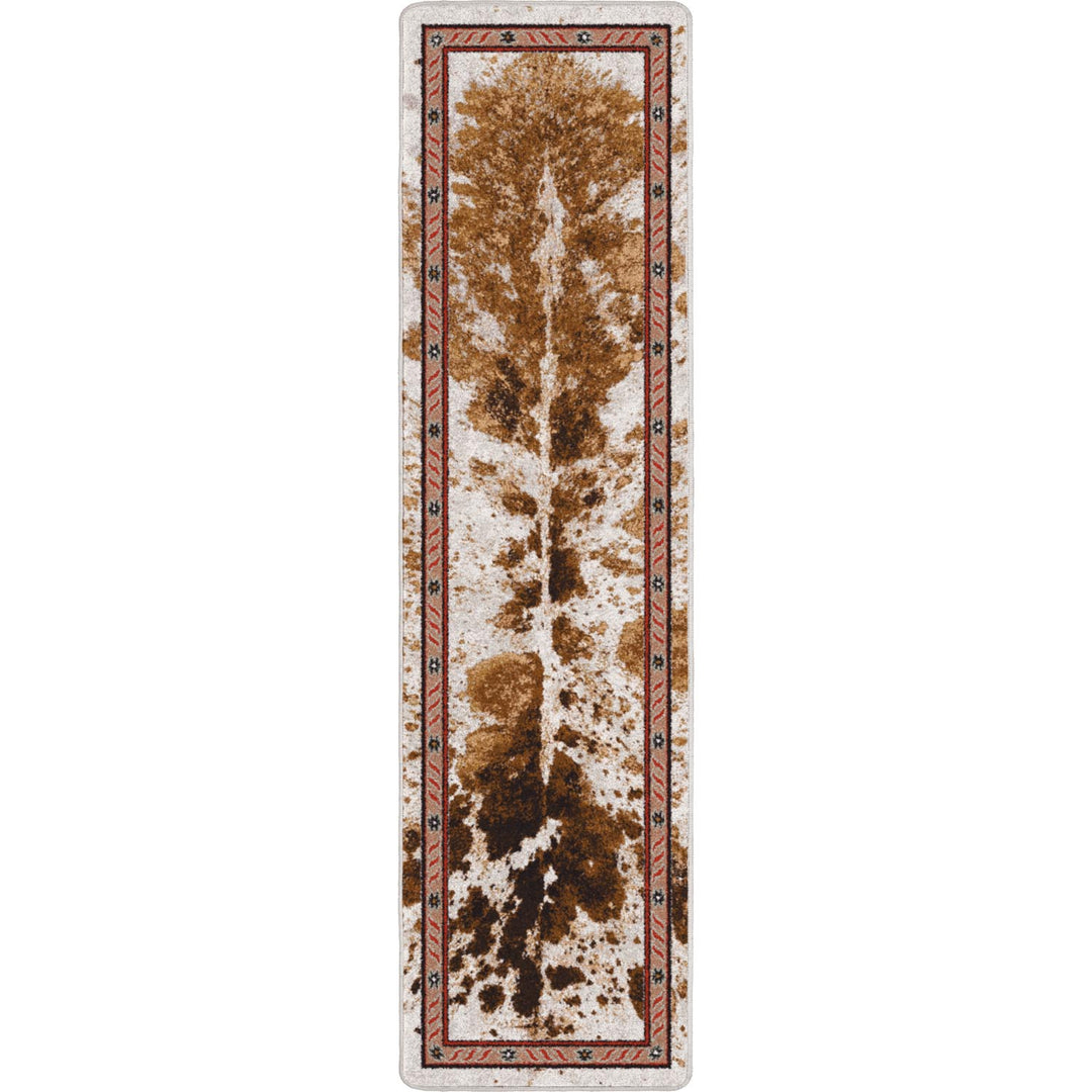 Branded Cattle Rug Ranger Cow Print Rug | Cowhide Area Rug | Western Rugs – Hat Creek ...