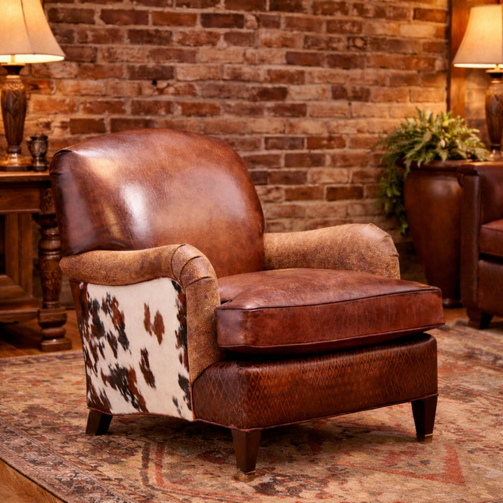 Claira Western Leather Chair