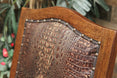 Gator Royale Dining Chair - Croc Brown