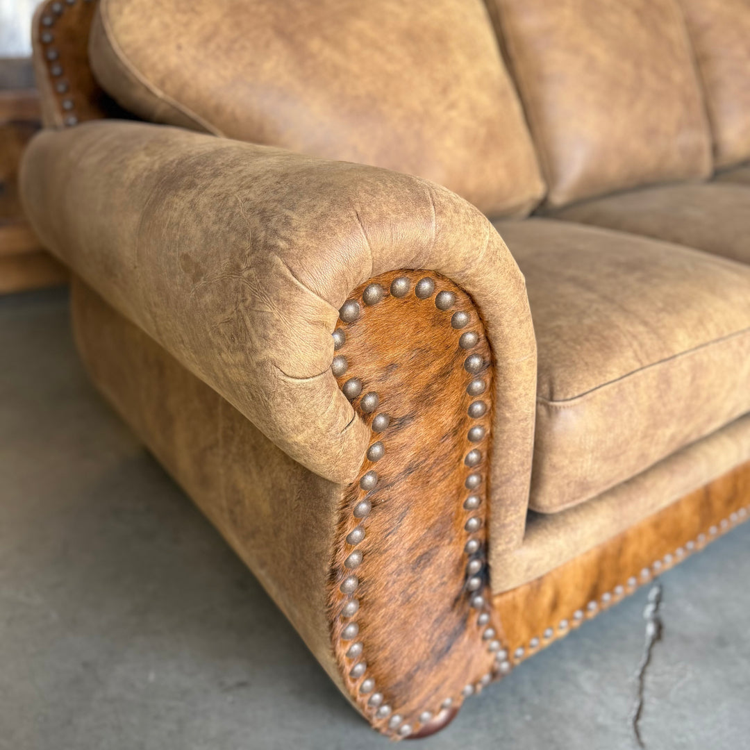 Bradley Western Leather Sofa