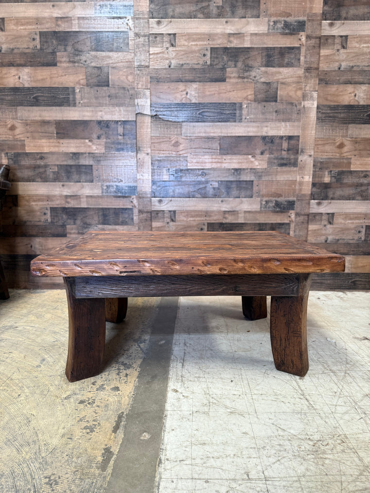 Dark Reclaimed Wood Coffee Table