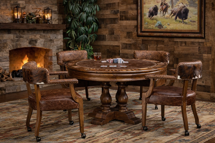 Deadwood Rustic Game Table