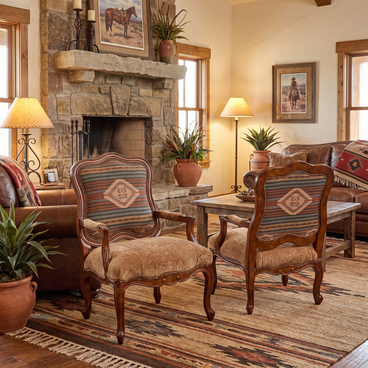 Victoria Southwest Carved Chair