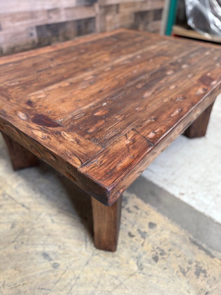 Dark Reclaimed Wood Coffee Table
